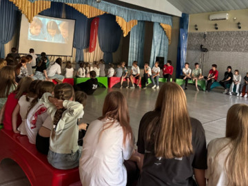 Встреча с амбассадором Движения Первых в КРЦ 